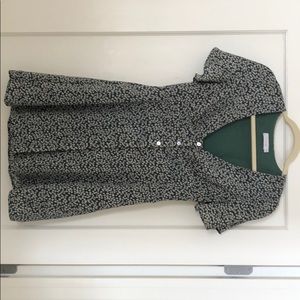 Motel Sahara Dress Olive Floral